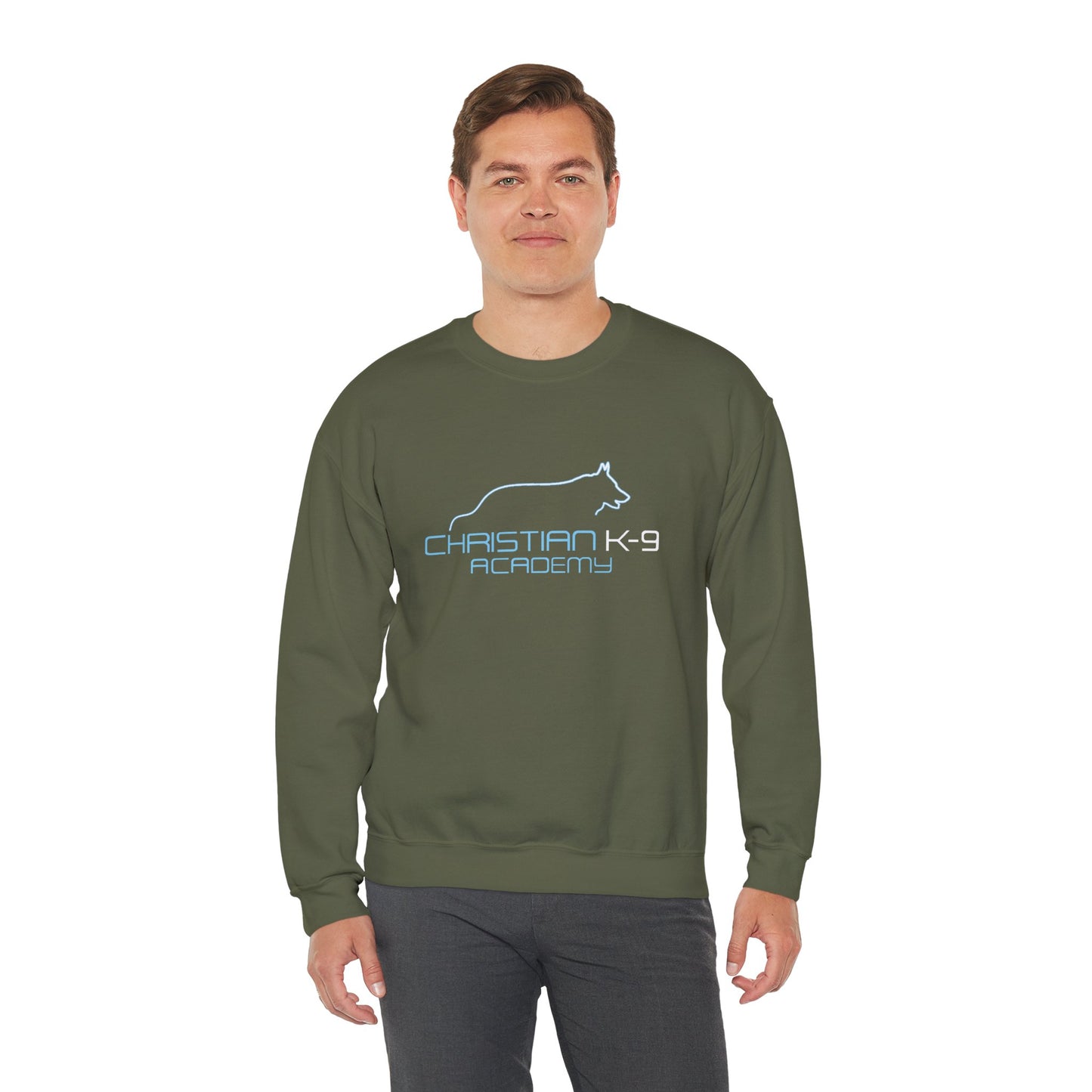 Christian K9 Unisex Heavy Blend™ Crewneck Sweatshirt